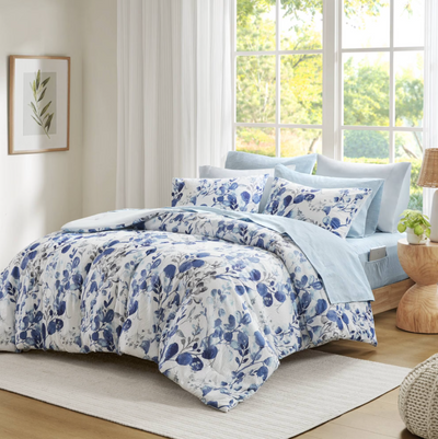 Walmart $56 Botanical Seersucker Comforter Set