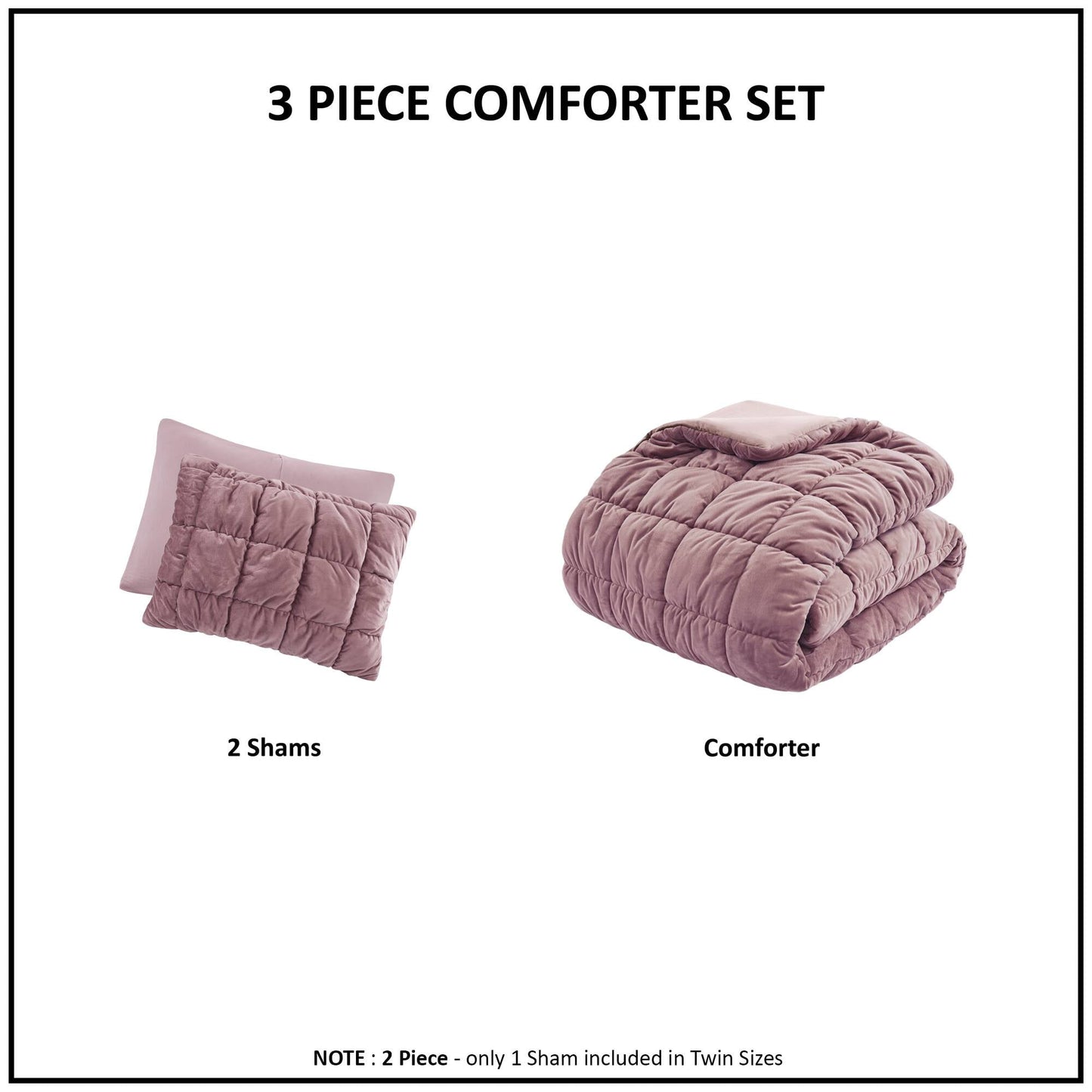 Velvet Dream Puff 2-PC Velvet