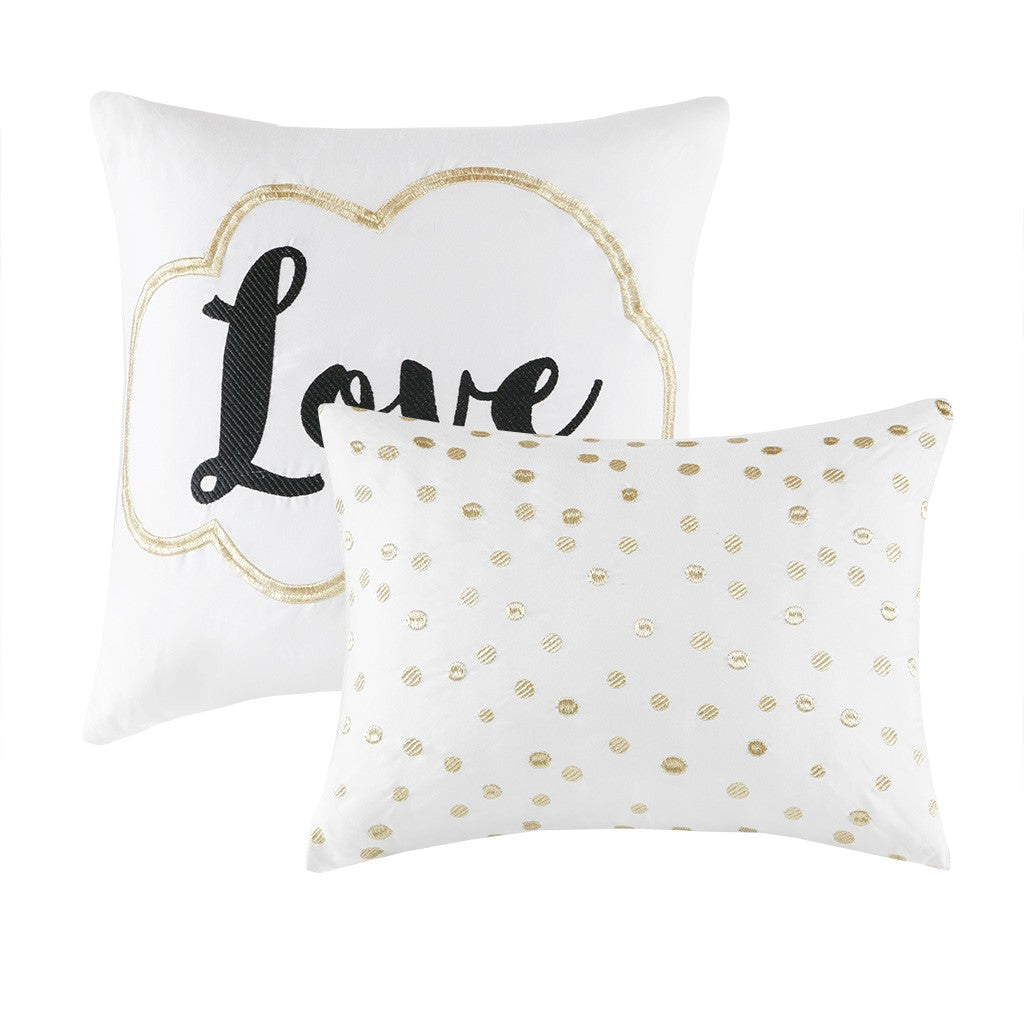 Metallic Printed Comforter Set