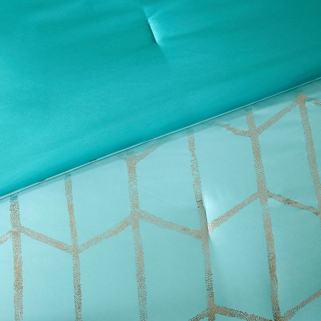 Metallic Printed Comforter Set