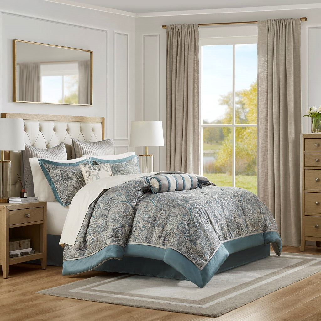 Comforter Set with Cotton Bed Sheets