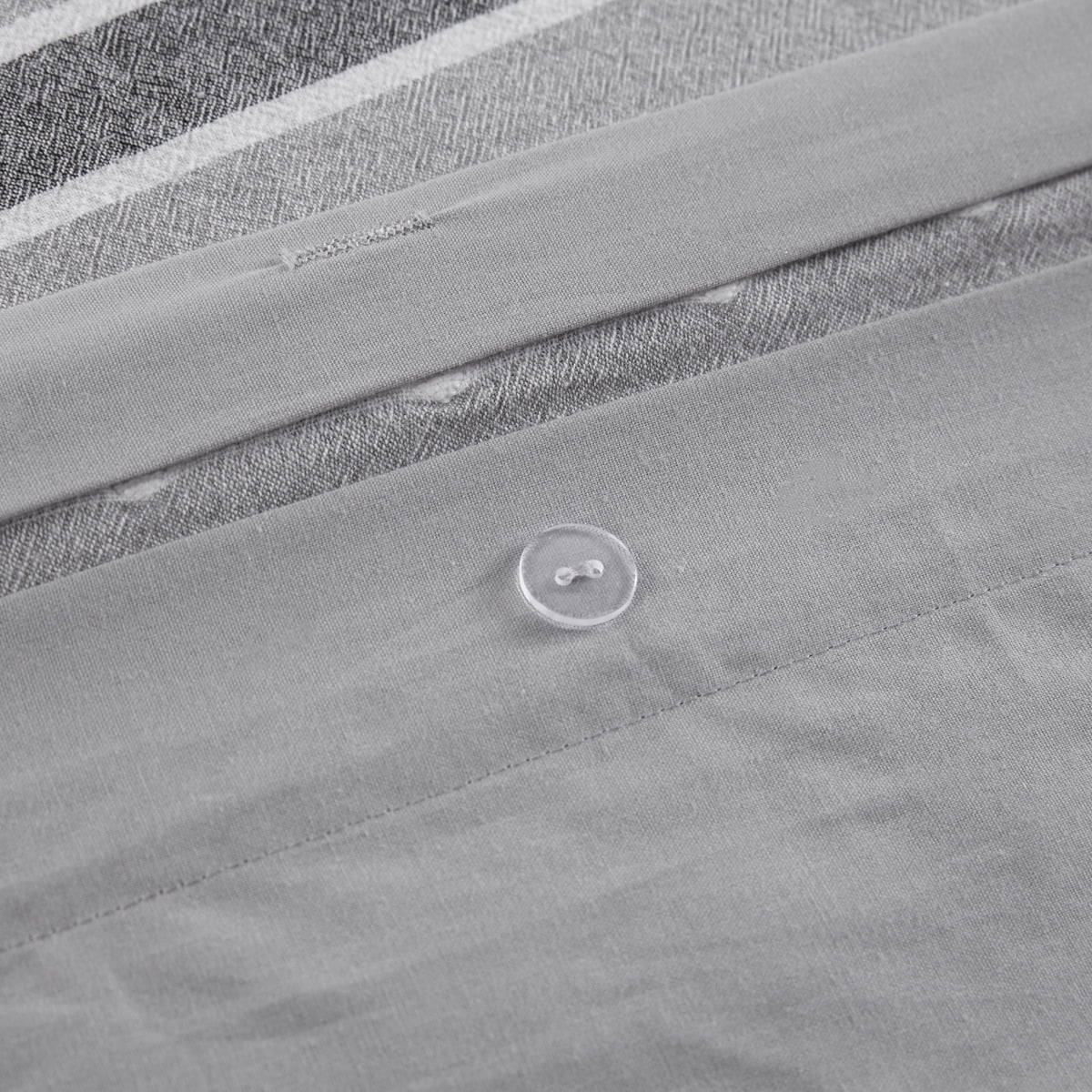 Jacquard Yarn-Dyed Stripes Cotton Duvet Cover Set