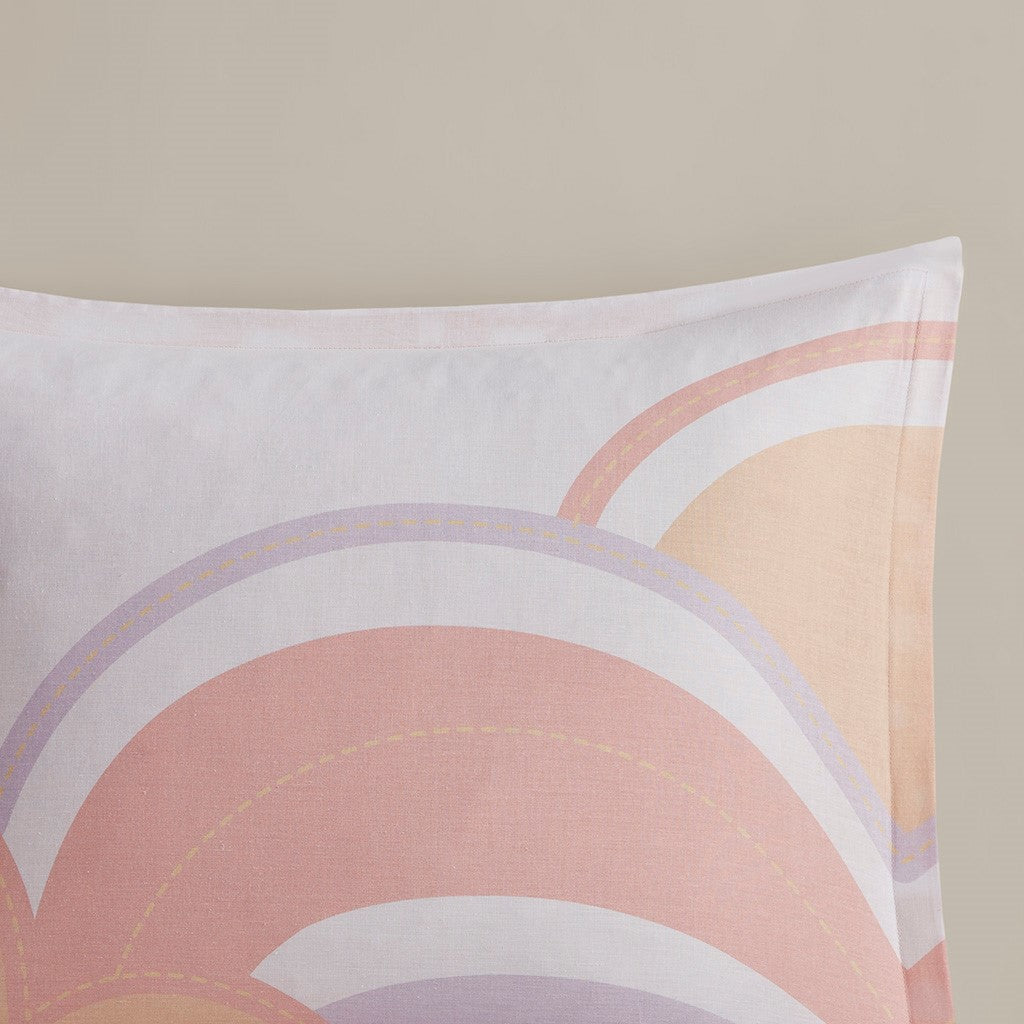 Dawn Sunshine Printed Reversible Comforter Set
