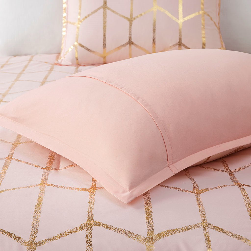 Metallic Printed Comforter Set