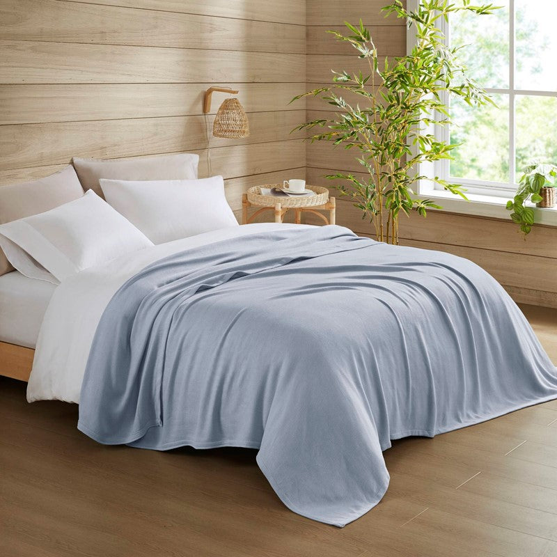 Rayon from Bamboo Diamond Jacquard Weave Cotton Blanket