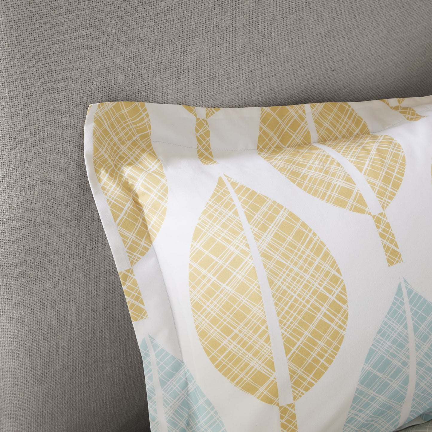 Botanical Printed Comforter Set with Cotton Sheet Set