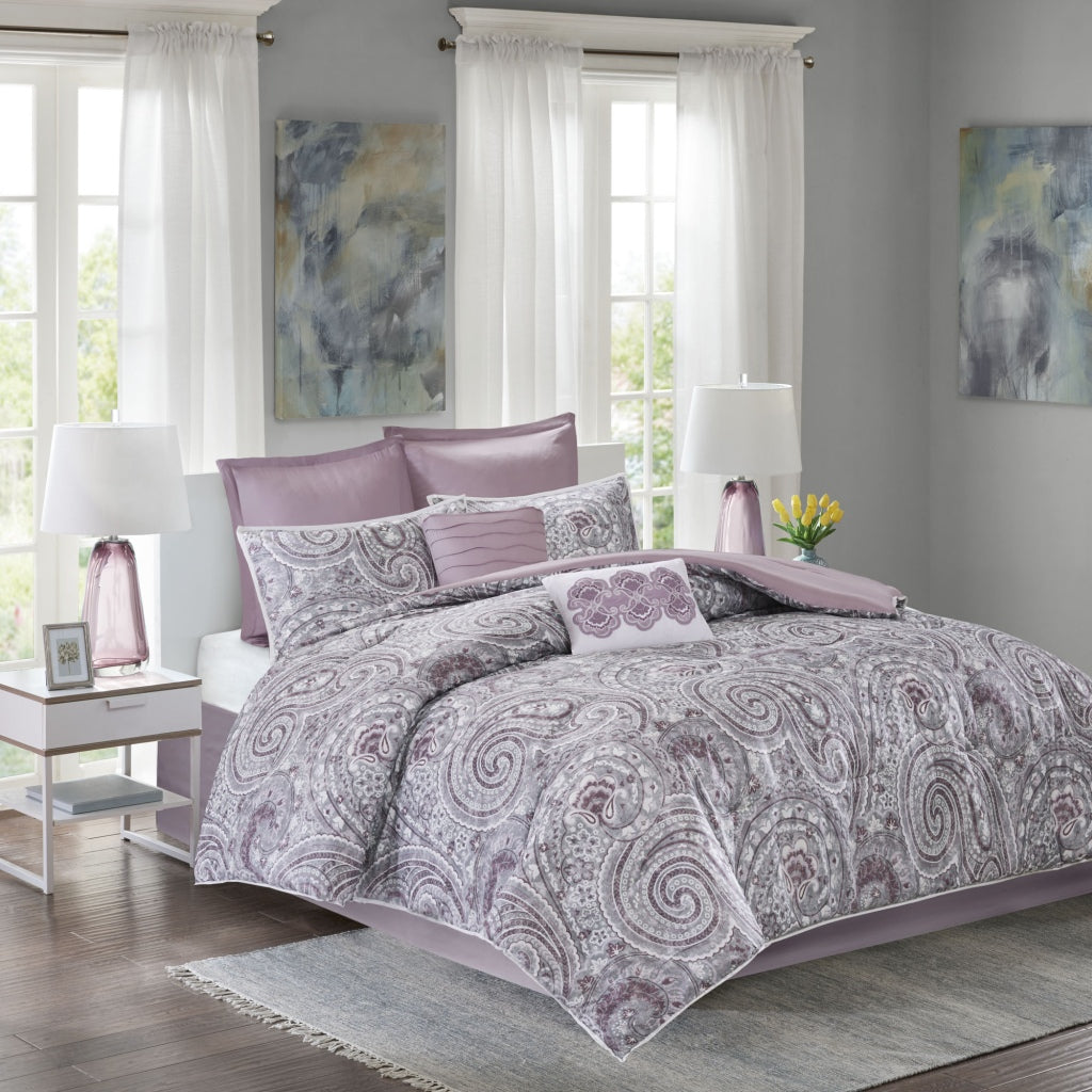 Paisley Printed Comforter Set