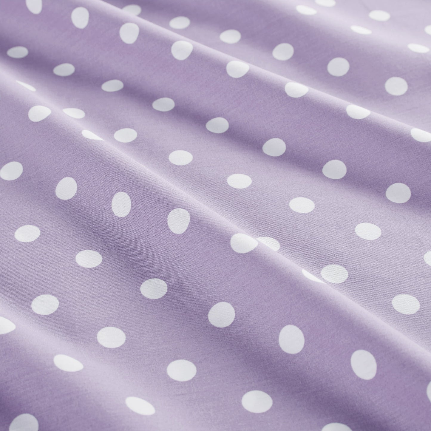 3-Piece Cotton Sheet Set Bed Sheets with Pillowcase Polka Dots Printed Sheet Bedding Sets for Kids