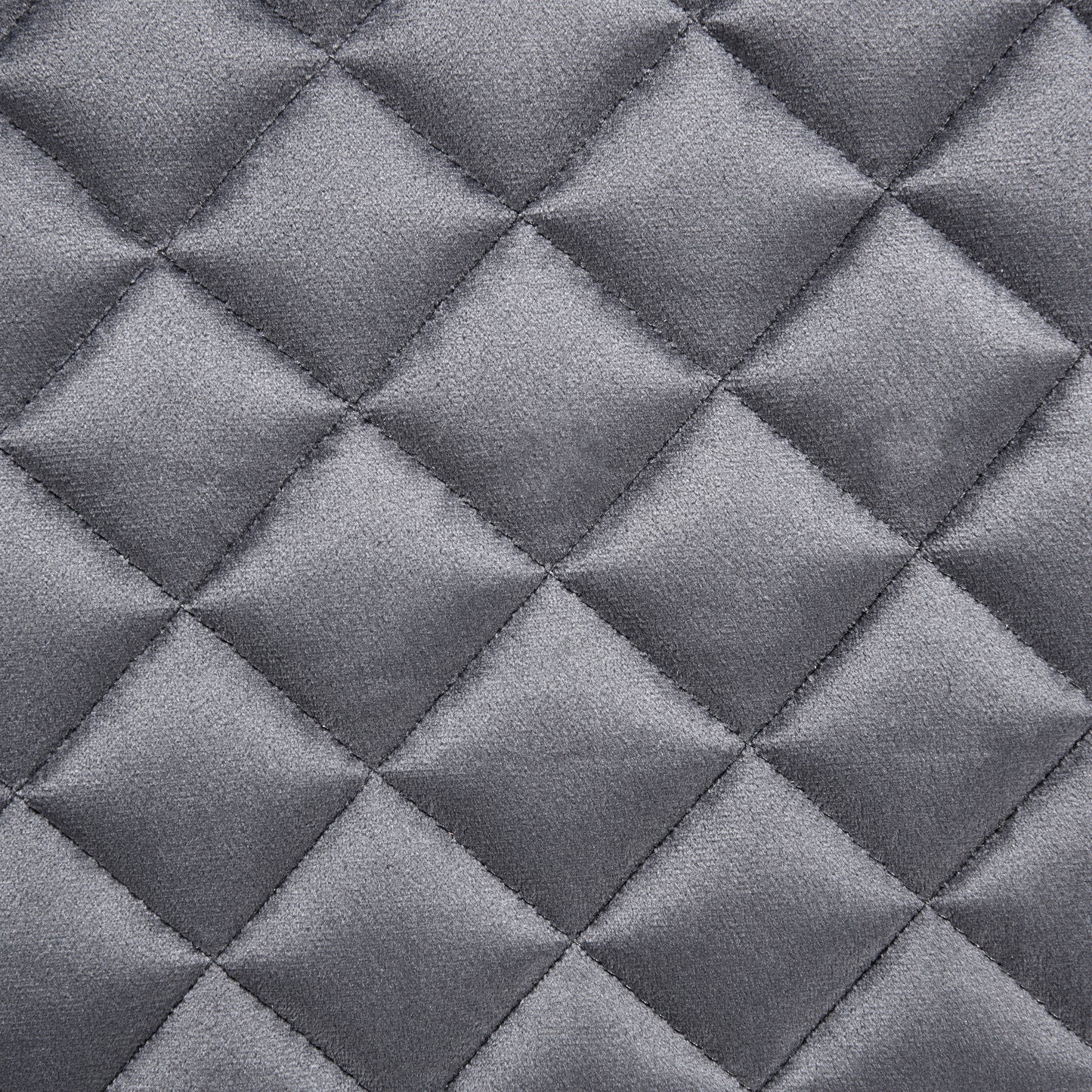 Diamond Quilted Moroccan Design Upholstered Accent Bedroom Bench with Wooden Legs