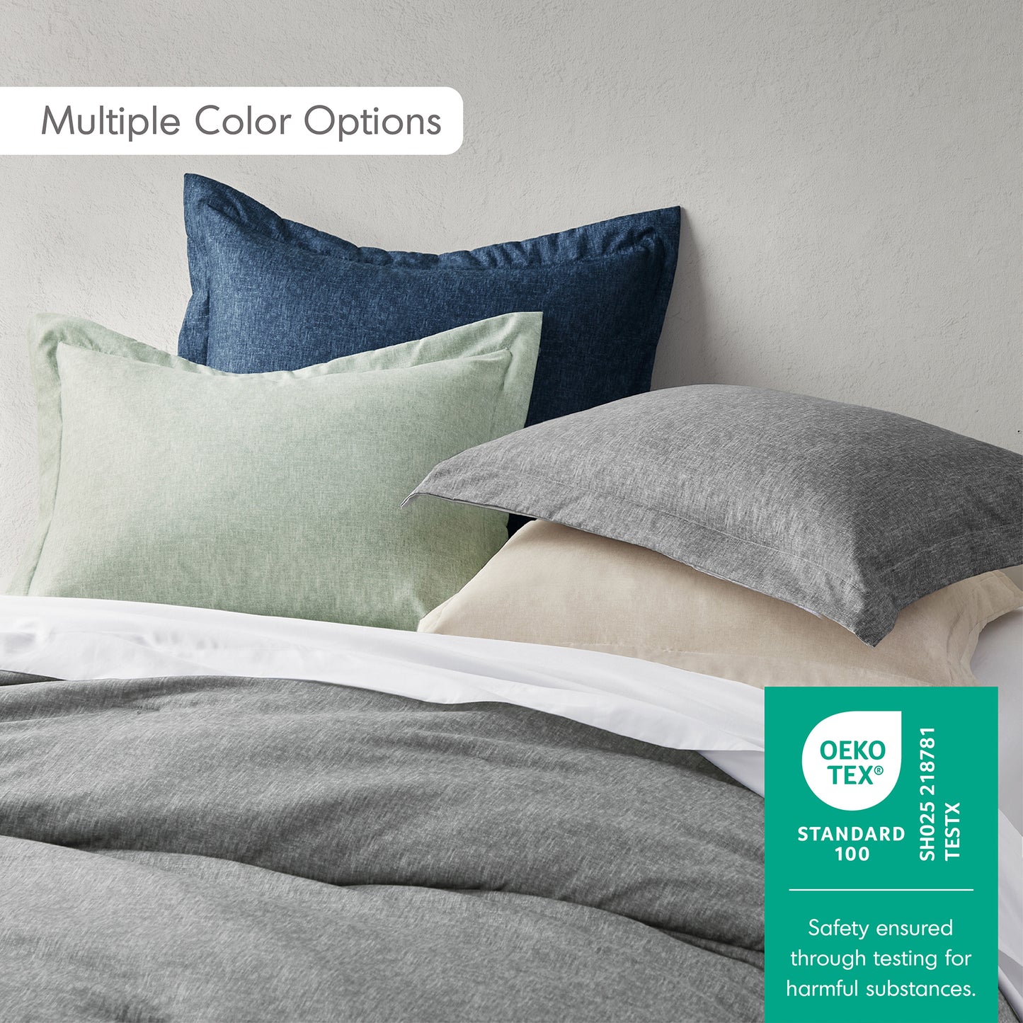 Extra Soft Reversible Comforter Sets with Pillow Shams