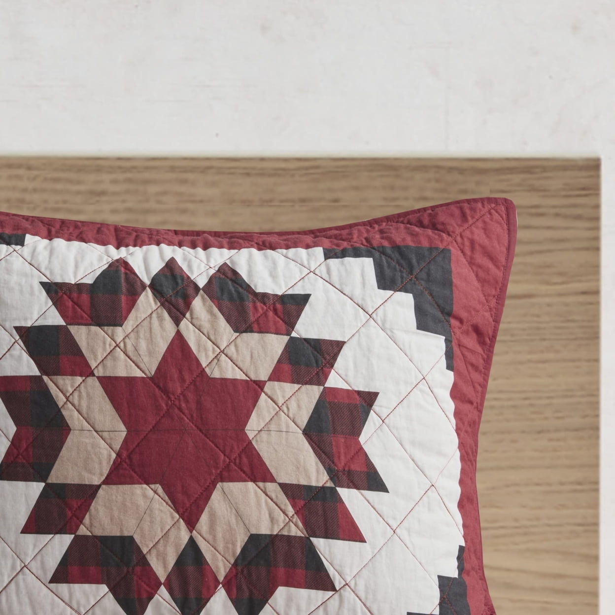 Reversible Quilt Set, Full/Queen, Red