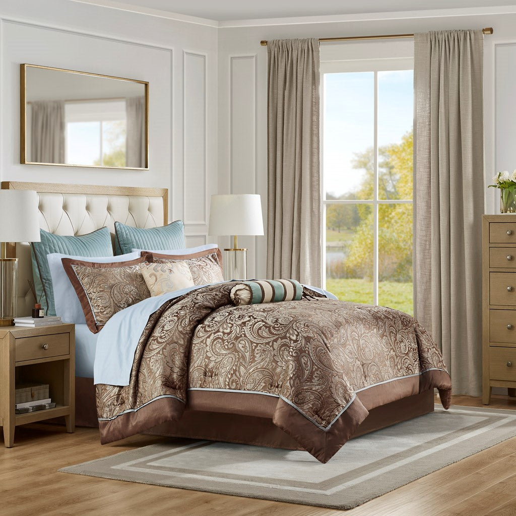 Comforter Set with Cotton Bed Sheets
