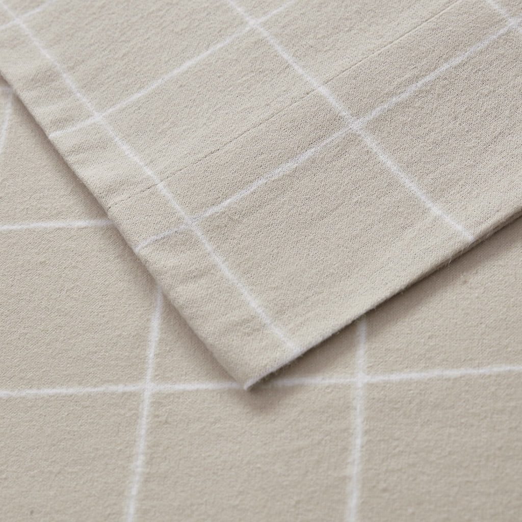Sheet Set 100% Cotton Flannel Oversized Bed Sheets with Deep Pocket