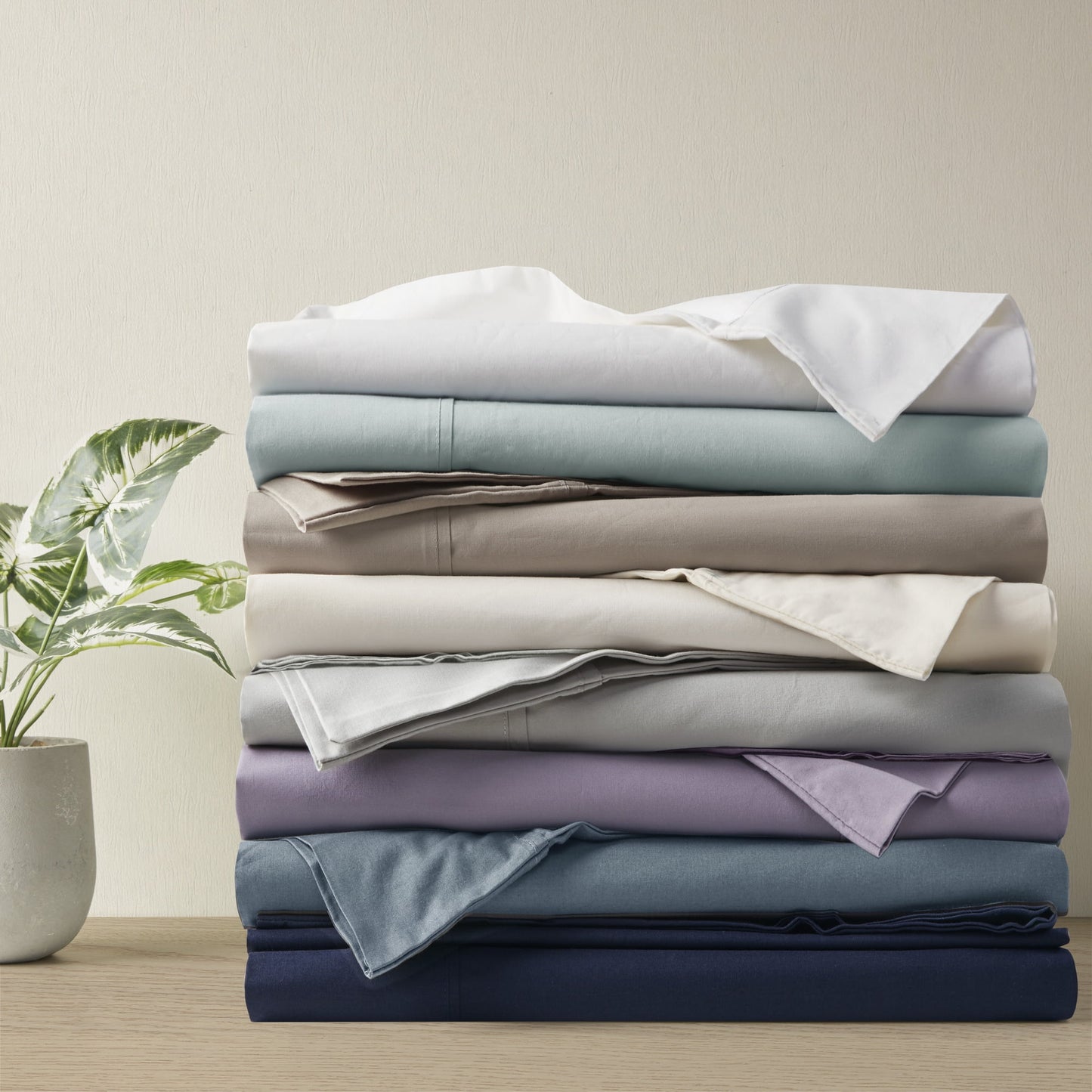 200 TC Peached Percale Cotton Sheet/Sheet Set