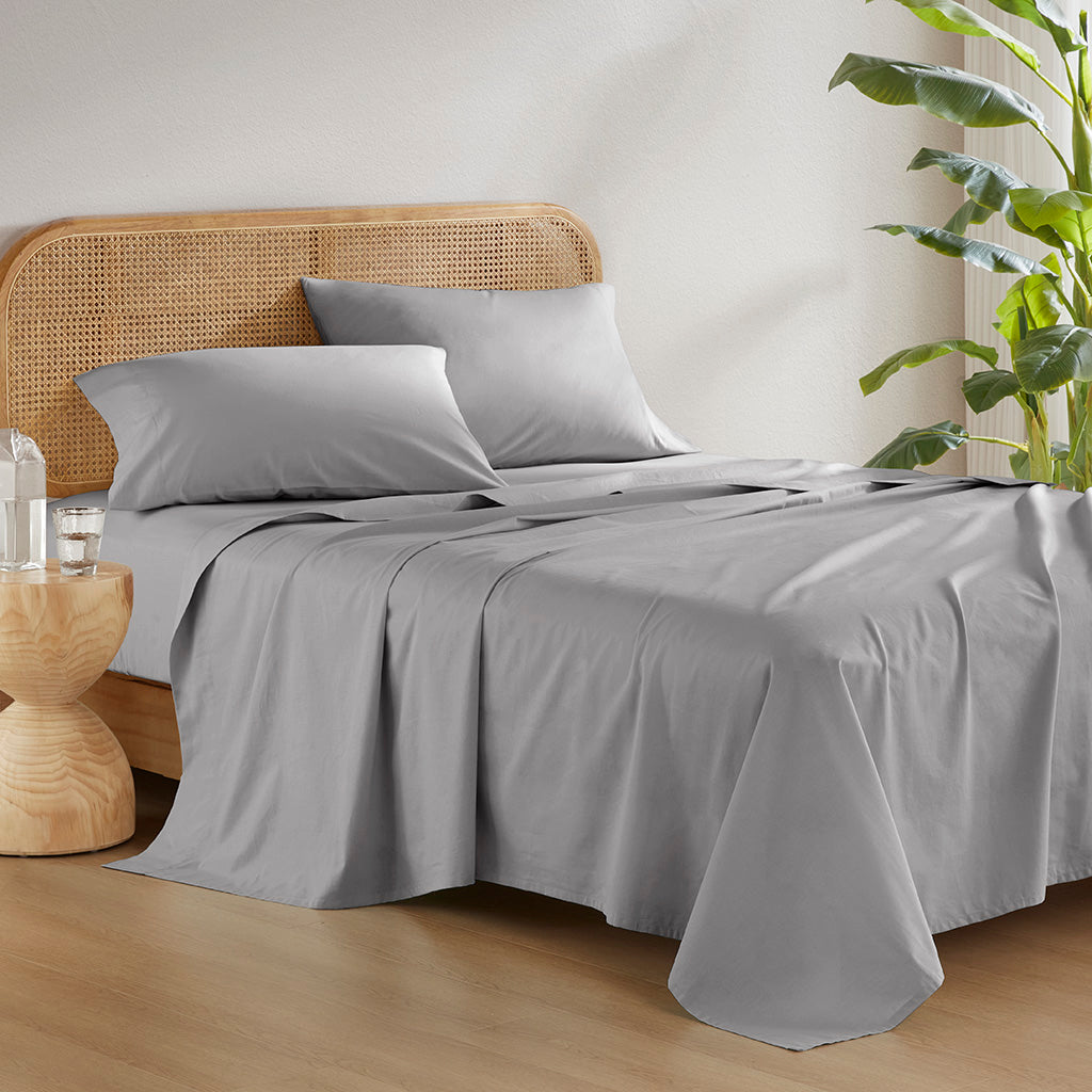 100% Cotton Solid Sheet Set