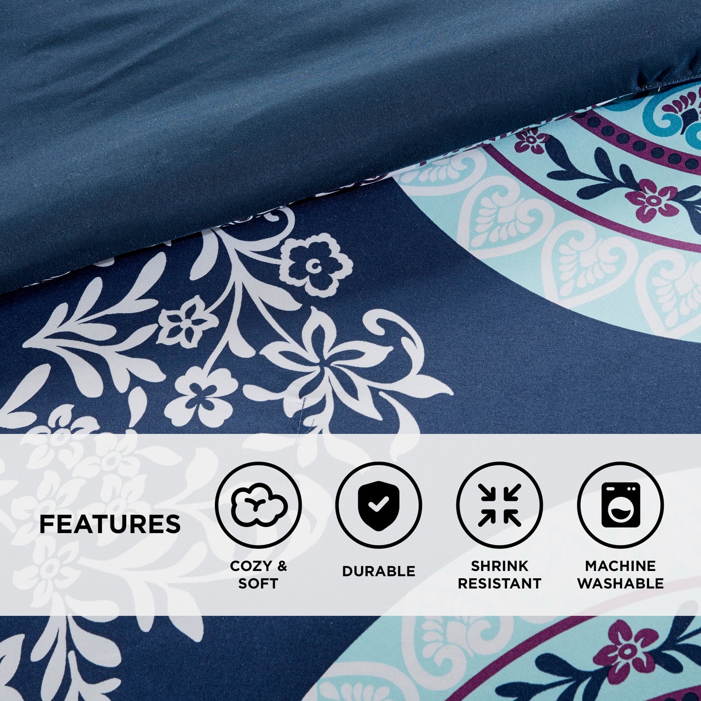 Bohemian Comforter Set and Sheet Set