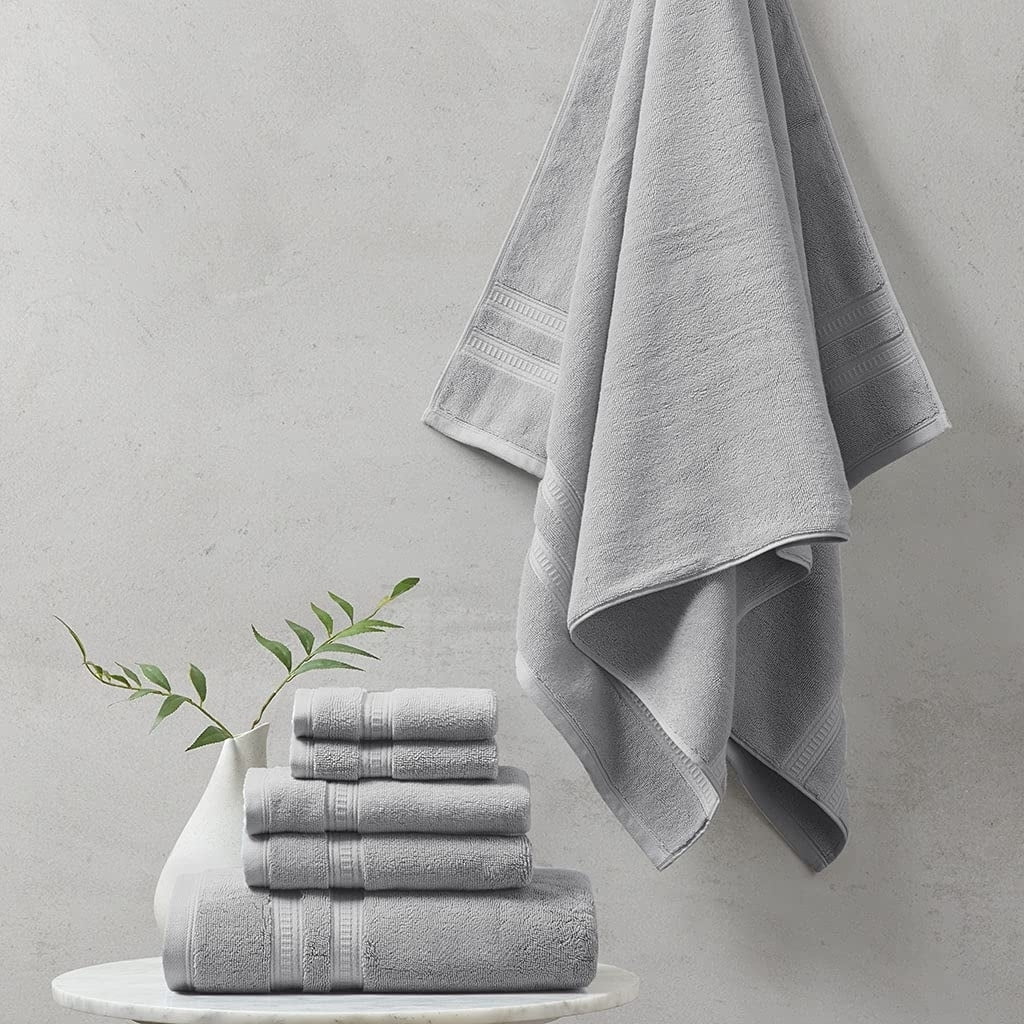 6 Piece Set Cotton Feather Soft Towel