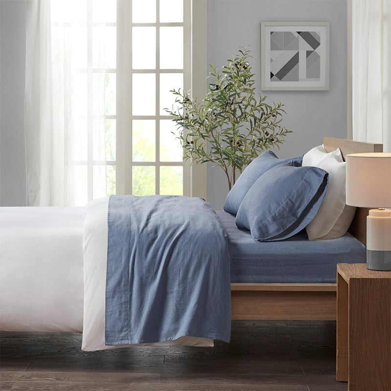 Cozy Cotton Flannel Printed Sheet Set