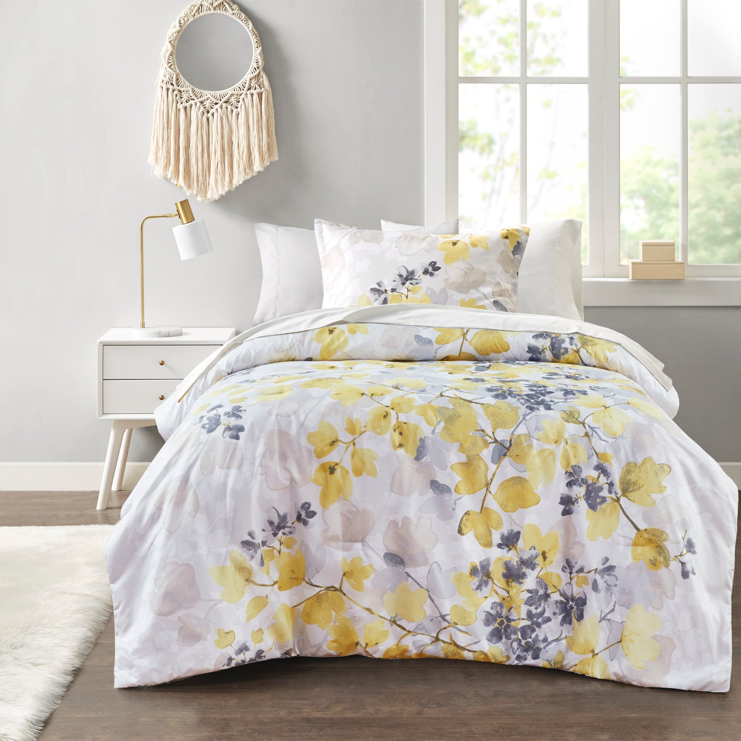 Botanical Bed Alternative Bed Set with Side Pockets