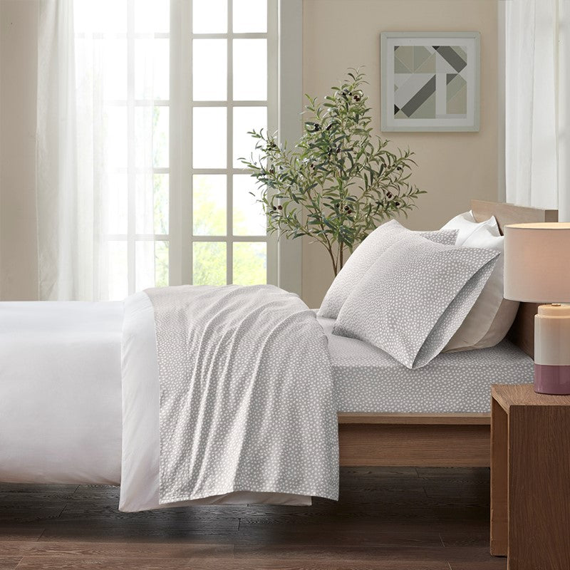 Cozy Cotton Flannel Printed Sheet Set