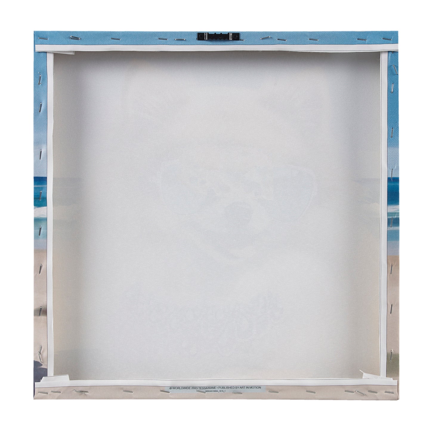 Beach Dogs Playful Yorkie Printed on Canvas Wall Art