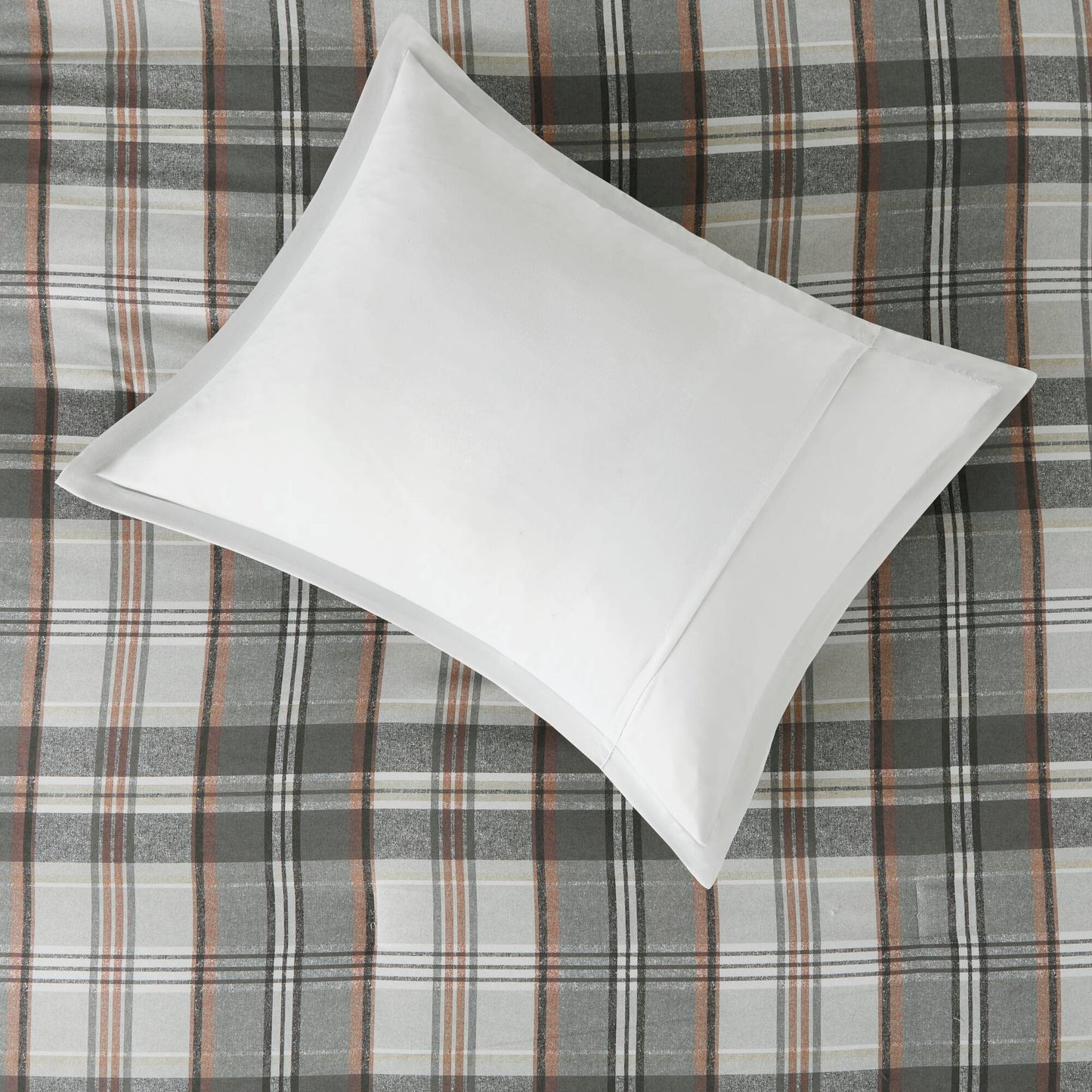 Vintage Plaid Duvet Cover Set