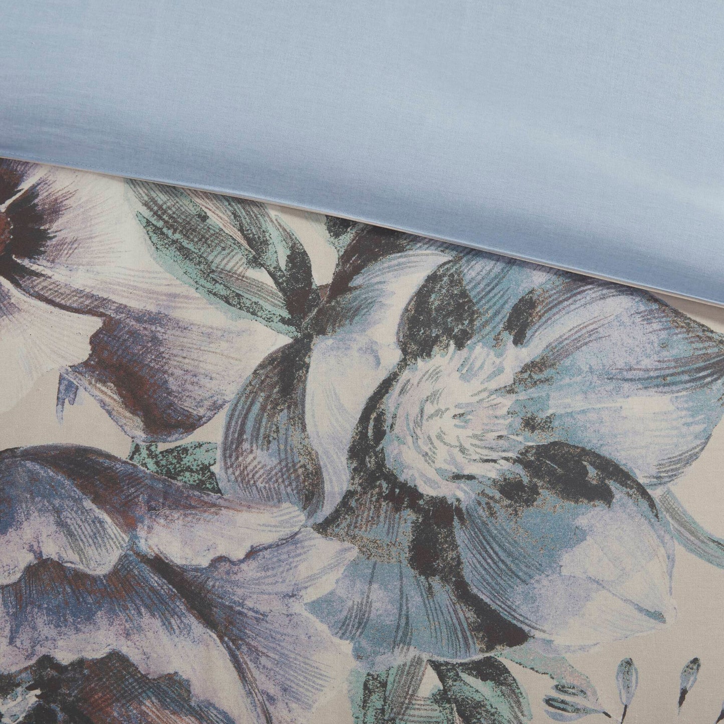 Floral Cotton Printed Duvet Cover Set
