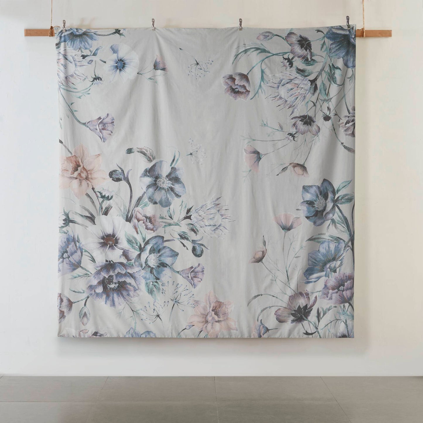 Floral Cotton Printed Duvet Cover Set