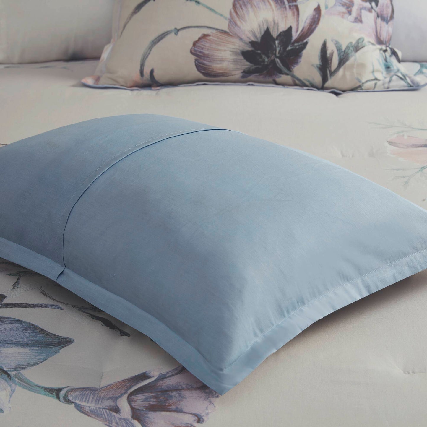Floral Cotton Printed Duvet Cover Set