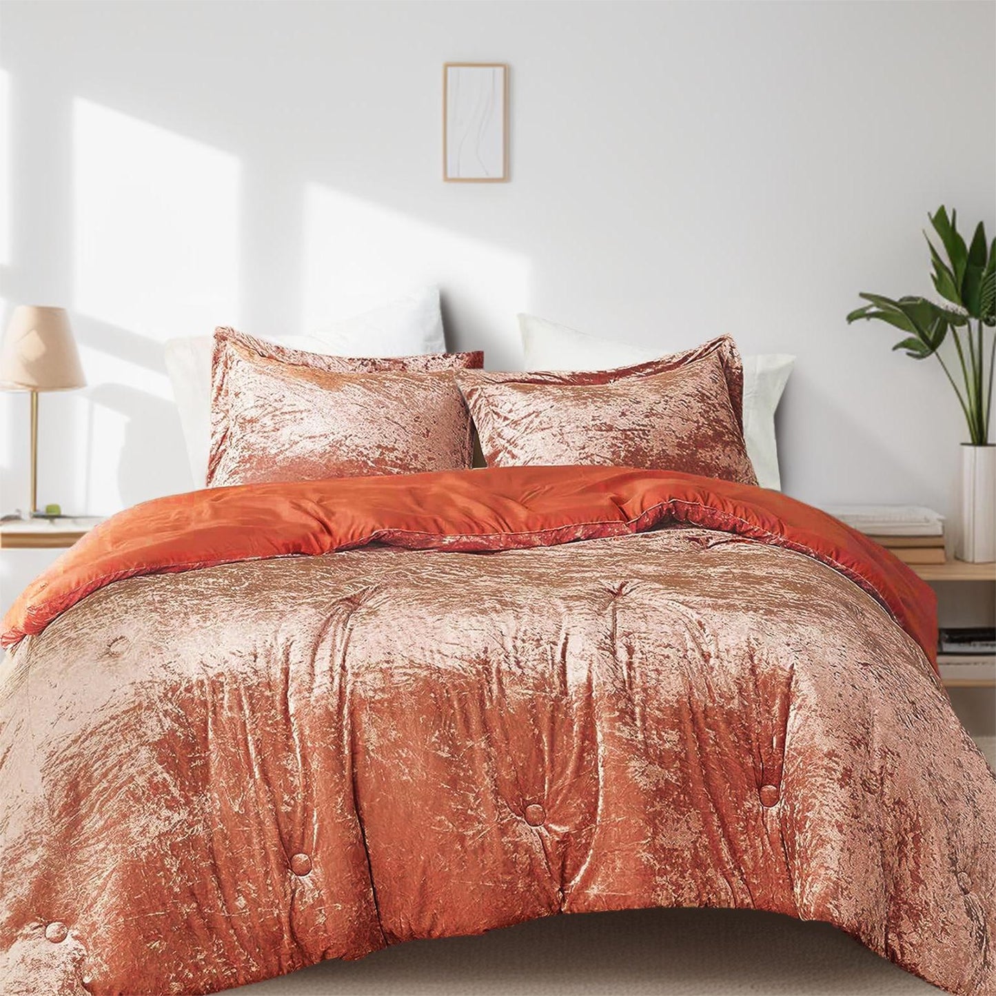 Cozy Velvet Alternative Bedding Comforter Sets