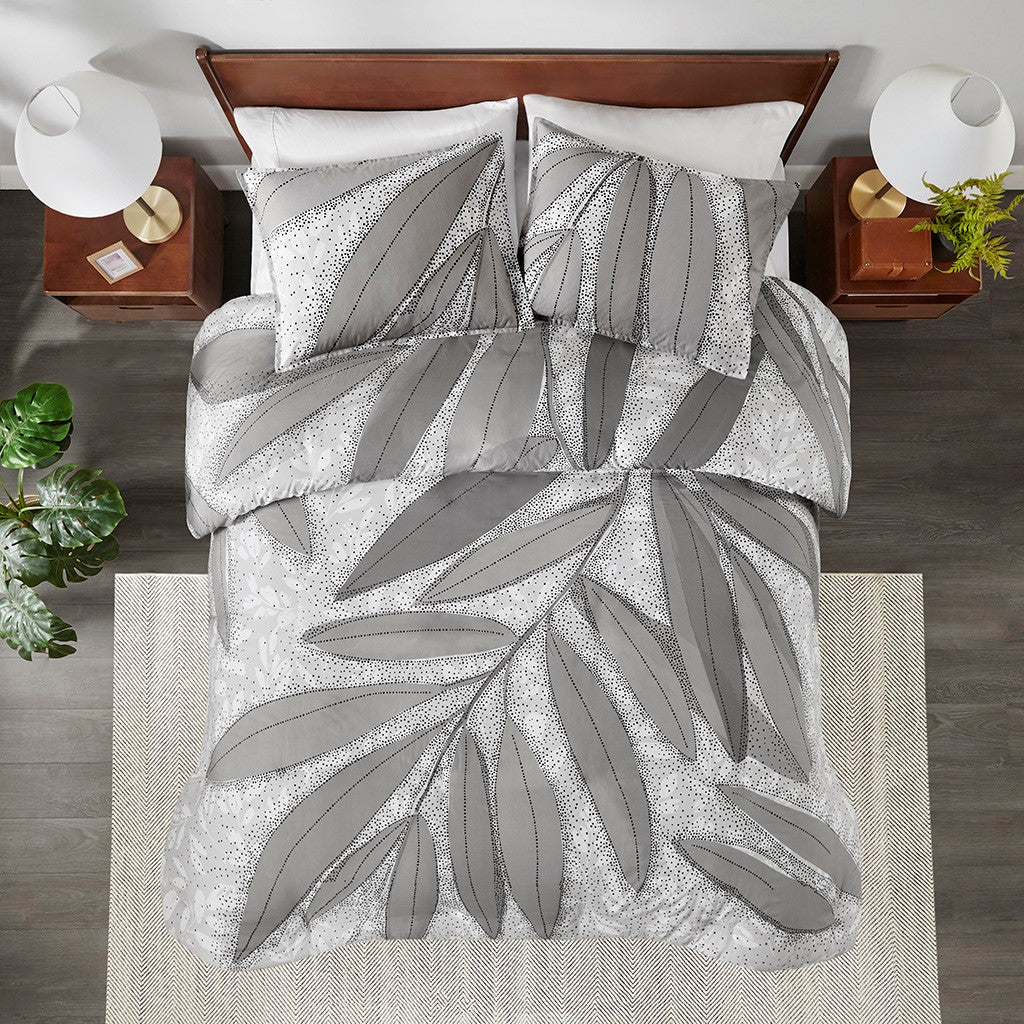 Botanical Cotton Duvet Cover Set