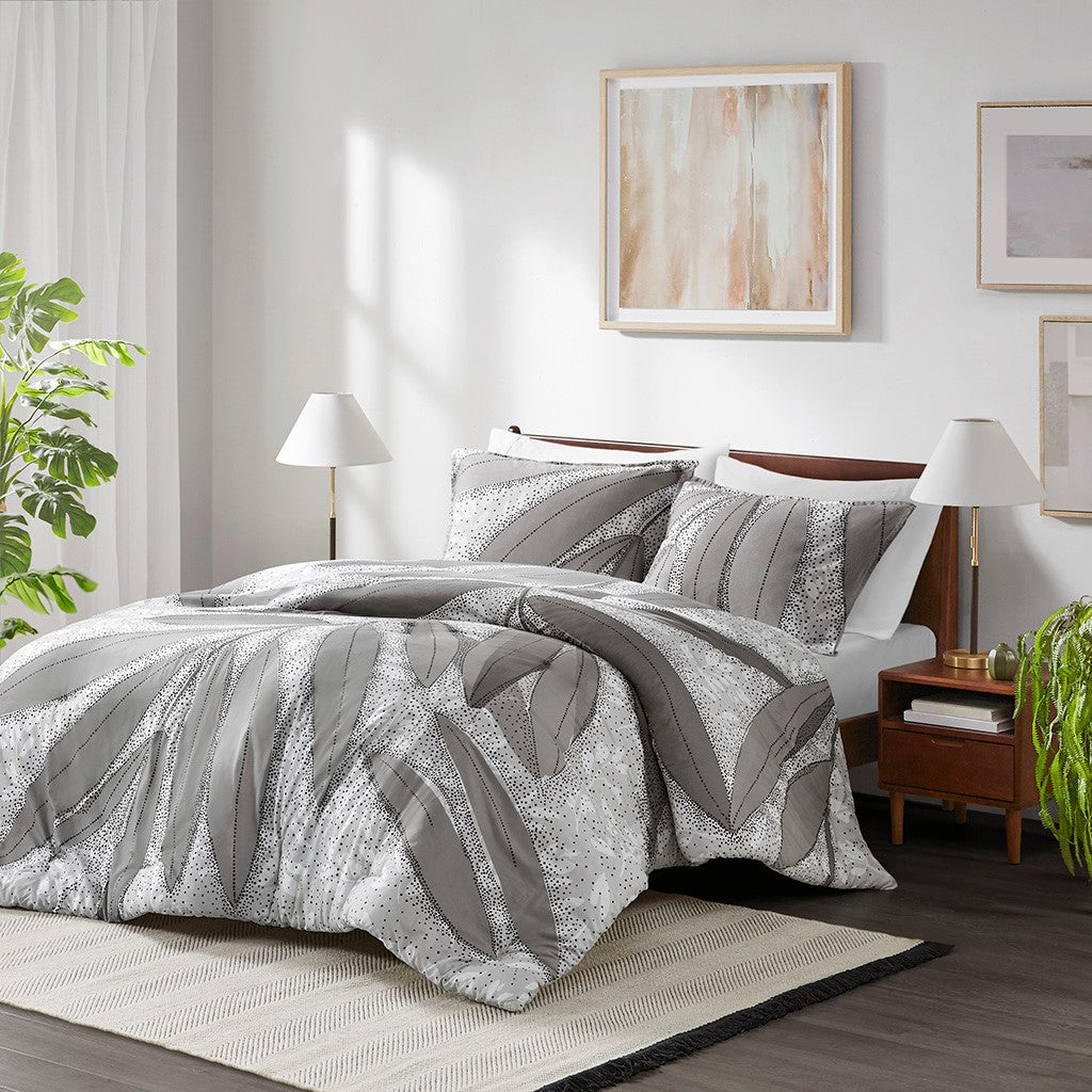 Botanical Cotton Duvet Cover Set
