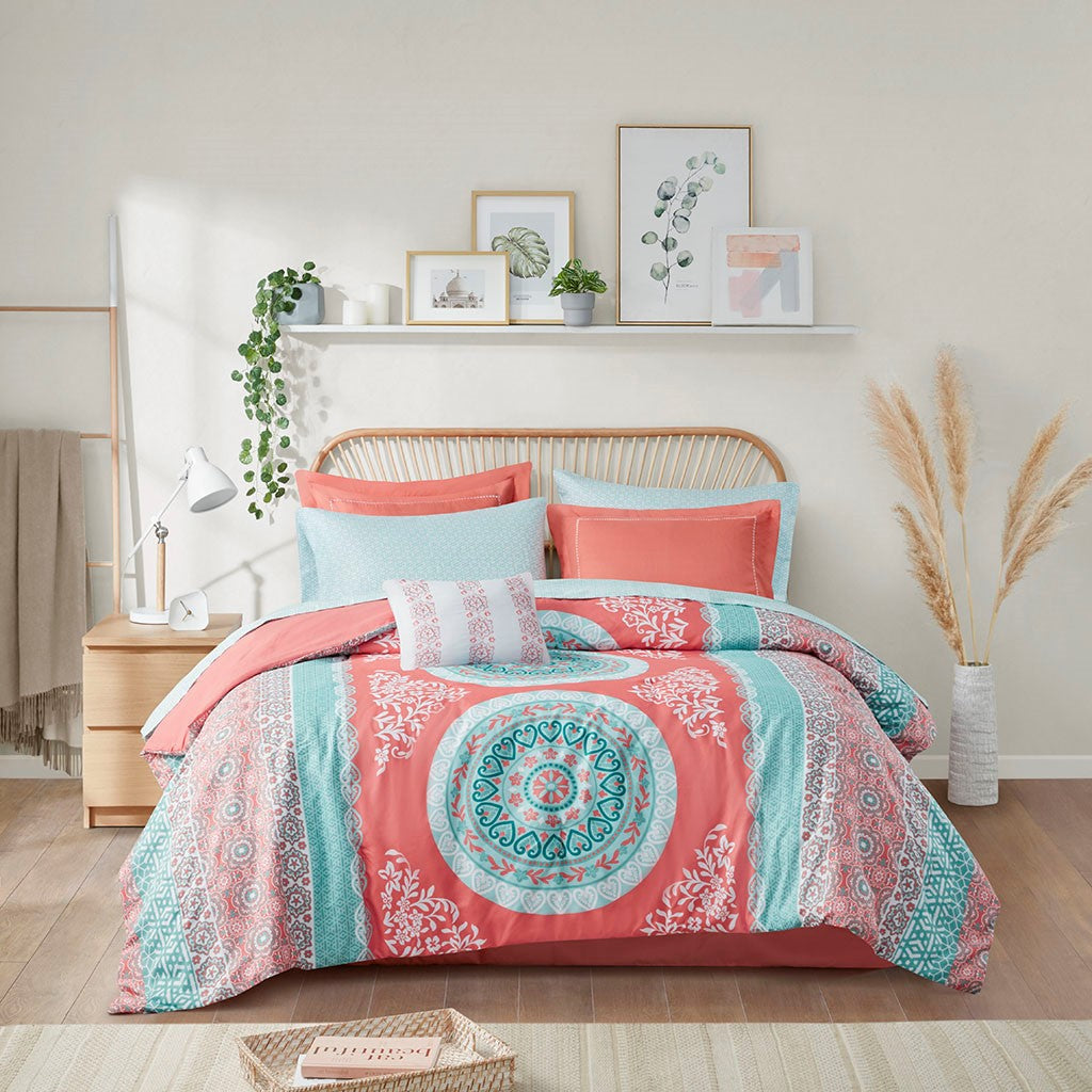 Bohemian Comforter Set and Sheet Set