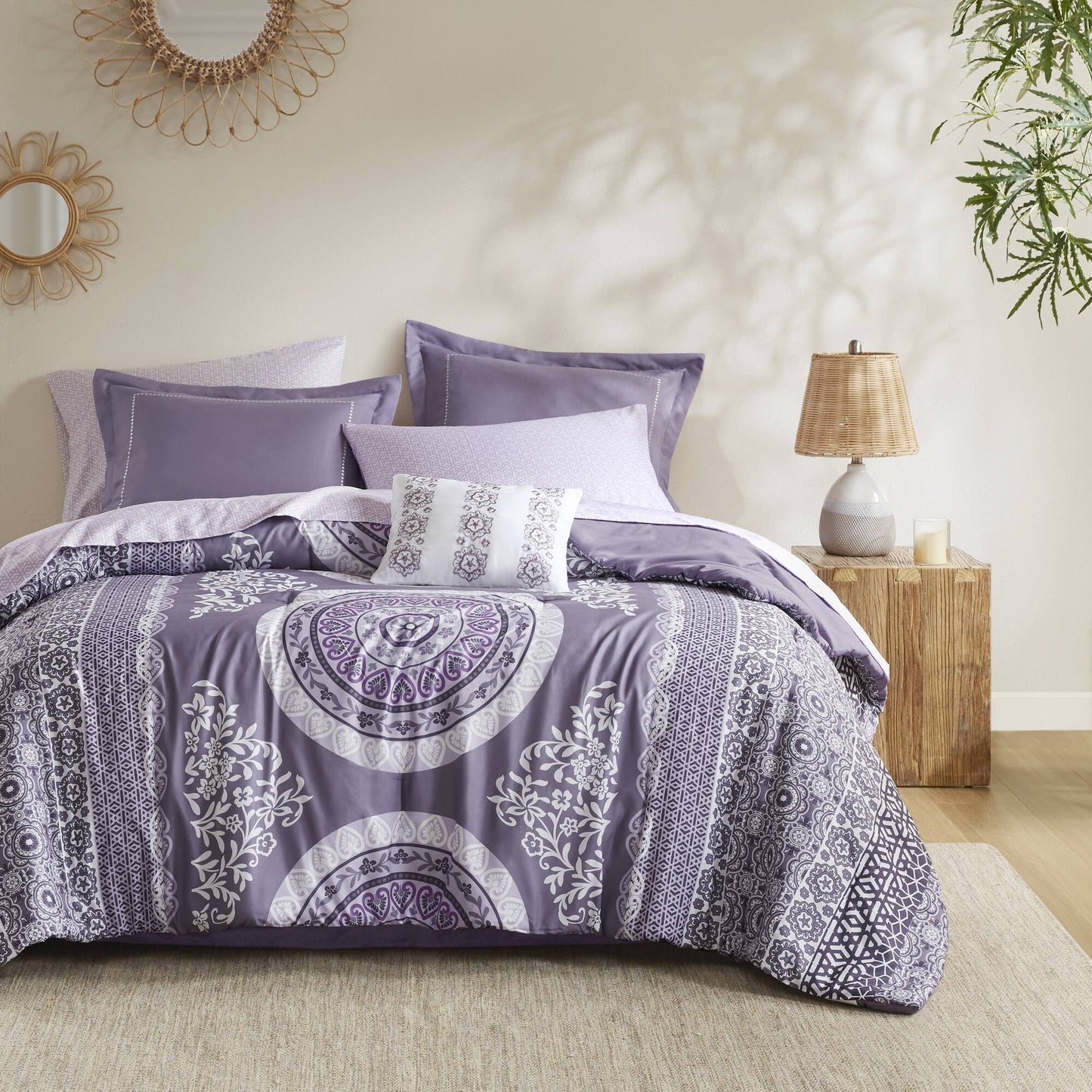 Bohemian Comforter Set and Sheet Set