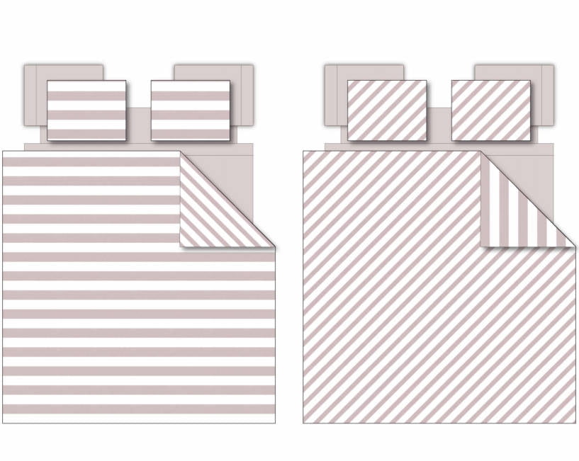 7 Piece Comforter Set, Textured Stripe Print Bedding Comforter Set