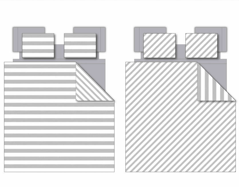 7 Piece Comforter Set, Textured Stripe Print Bedding Comforter Set
