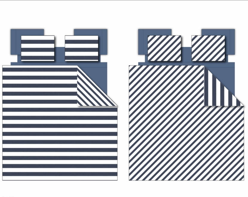 7 Piece Comforter Set, Textured Stripe Print Bedding Comforter Set