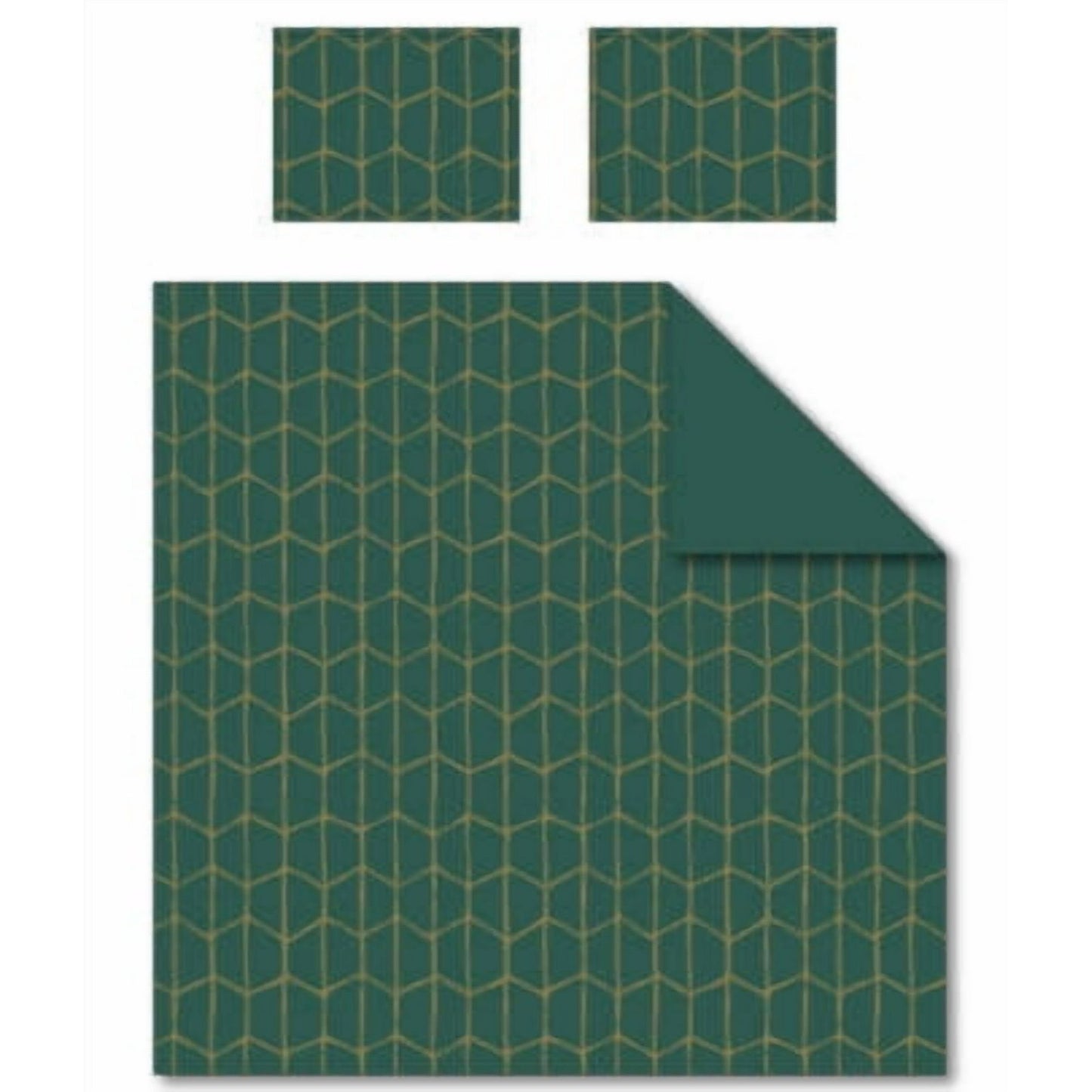Metallic Printed Comforter Set