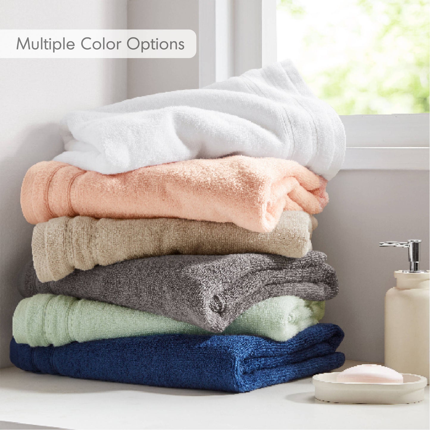 Quick Dry Cotton Bath Towel Set