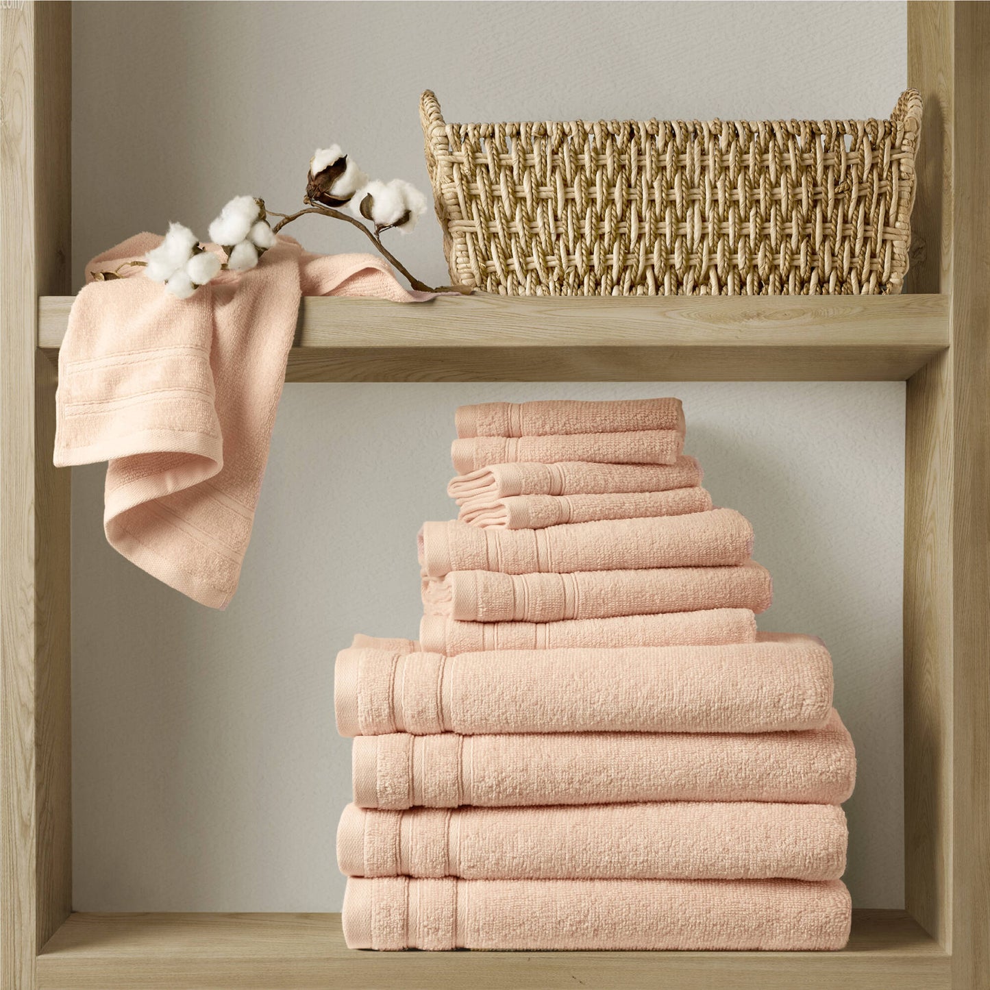 Quick Dry Cotton Bath Towel Set