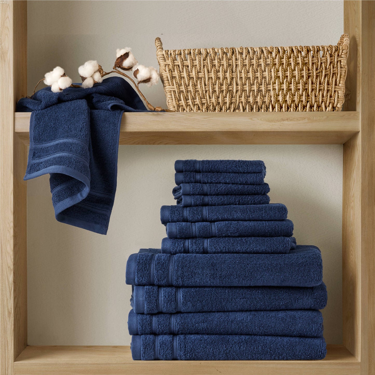 Quick Dry Cotton Bath Towel Set
