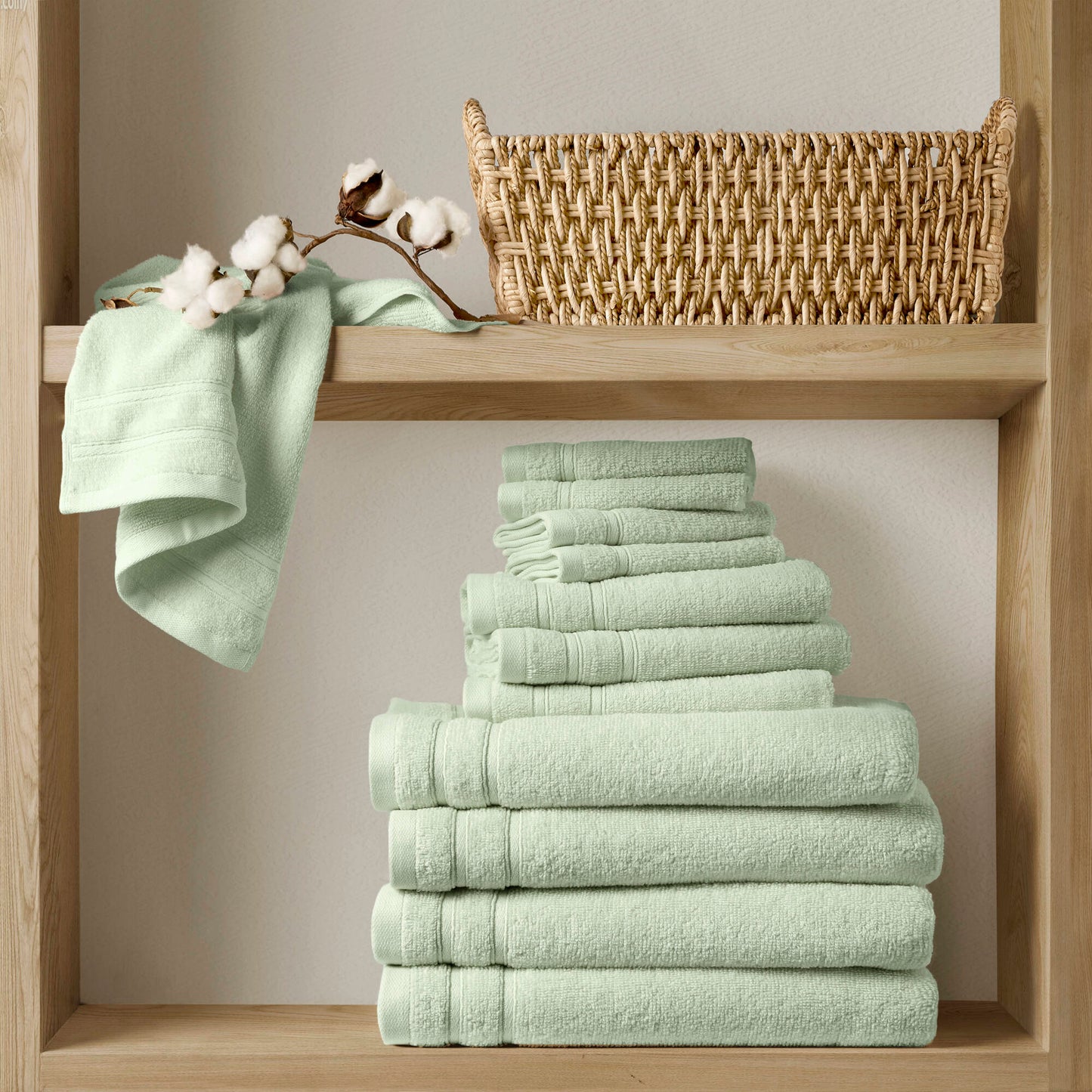 Quick Dry Cotton Bath Towel Set
