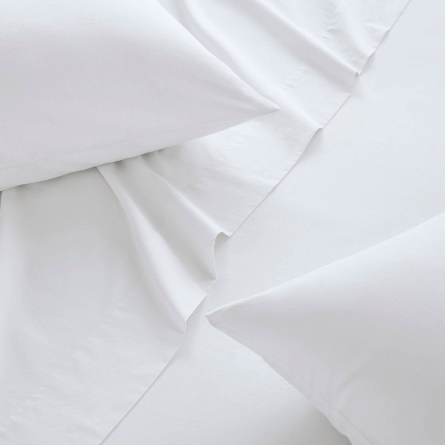 100% Cotton Solid Sheet Set