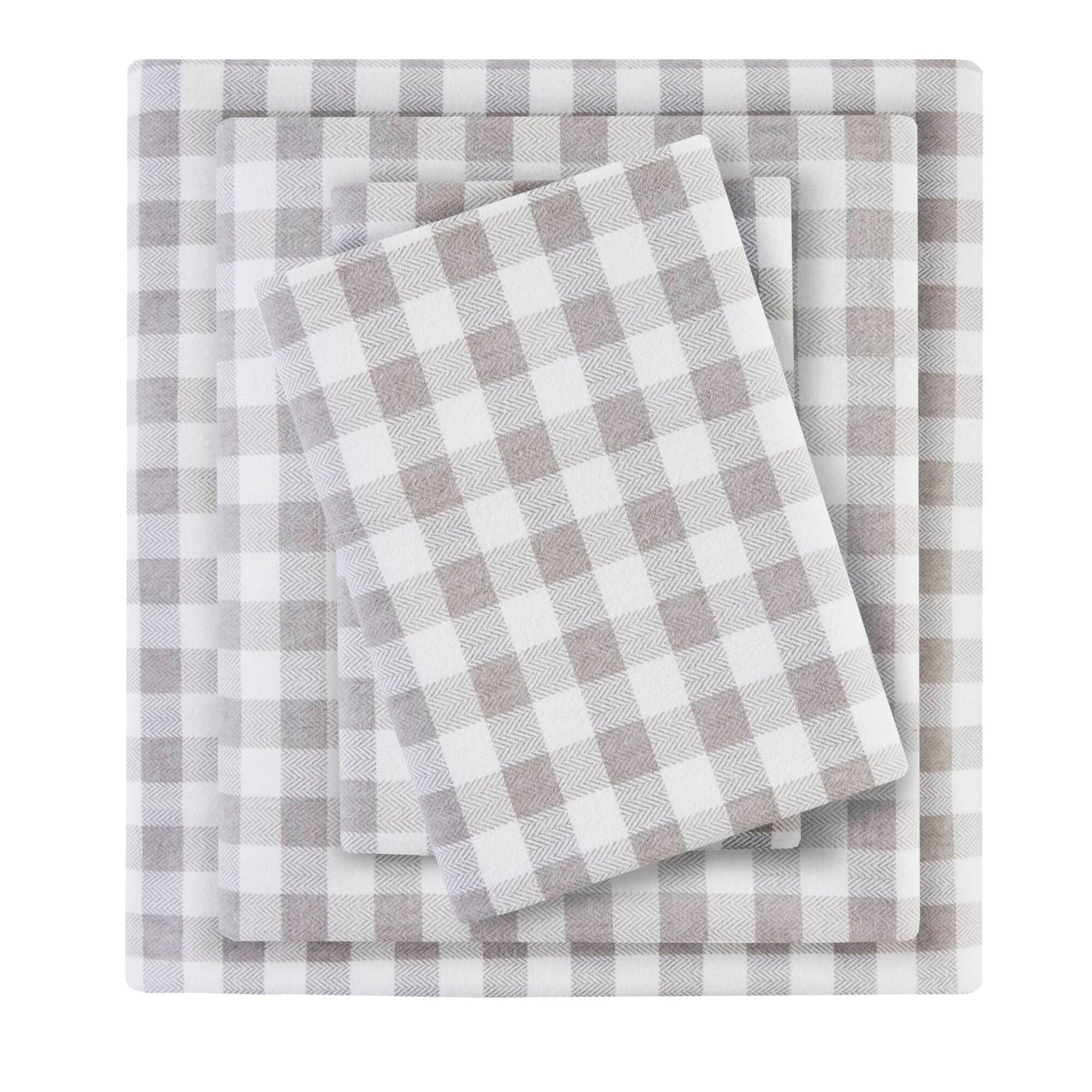 Cozy Cotton Flannel Printed Sheet Set