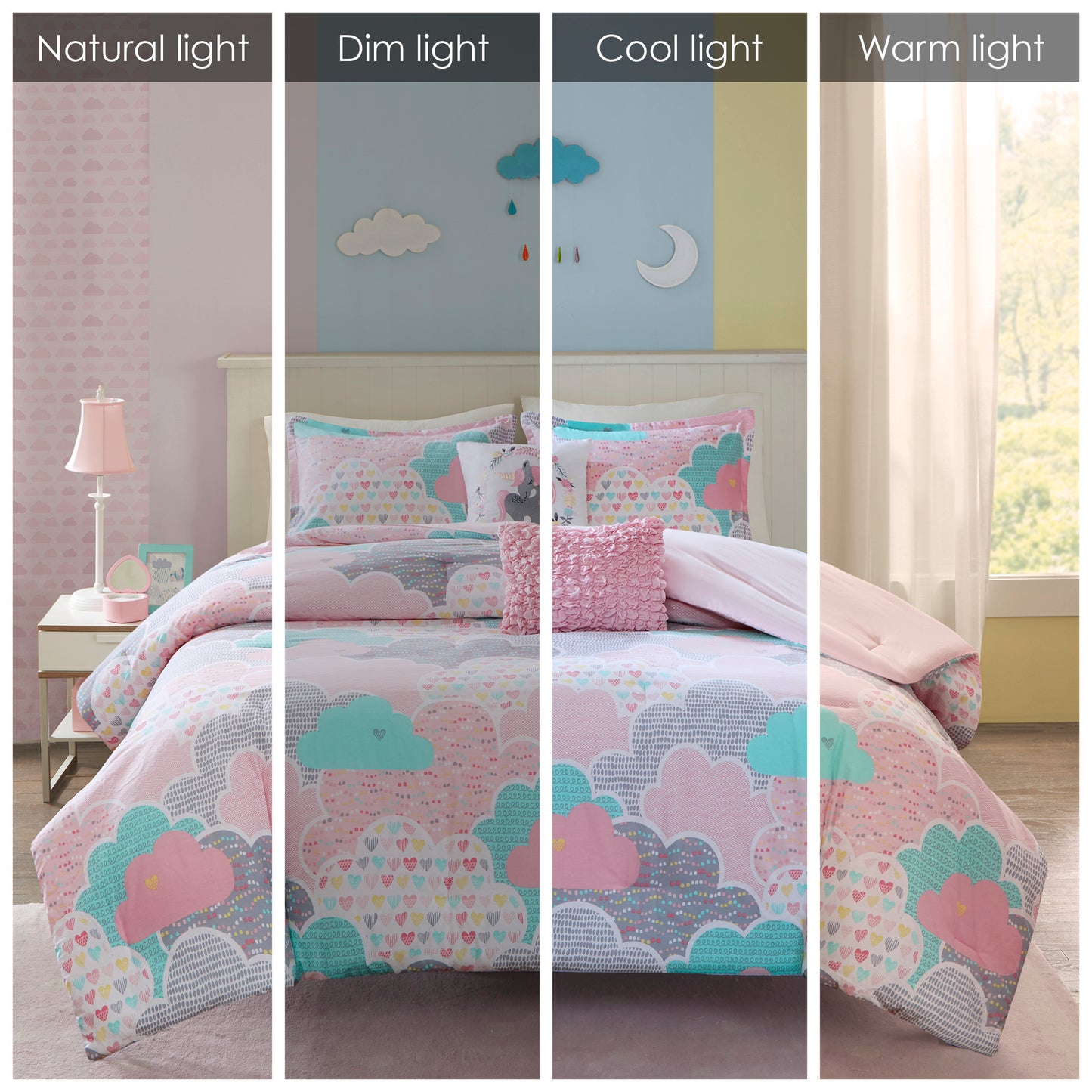 Cloud Cotton Printed Comforter Set