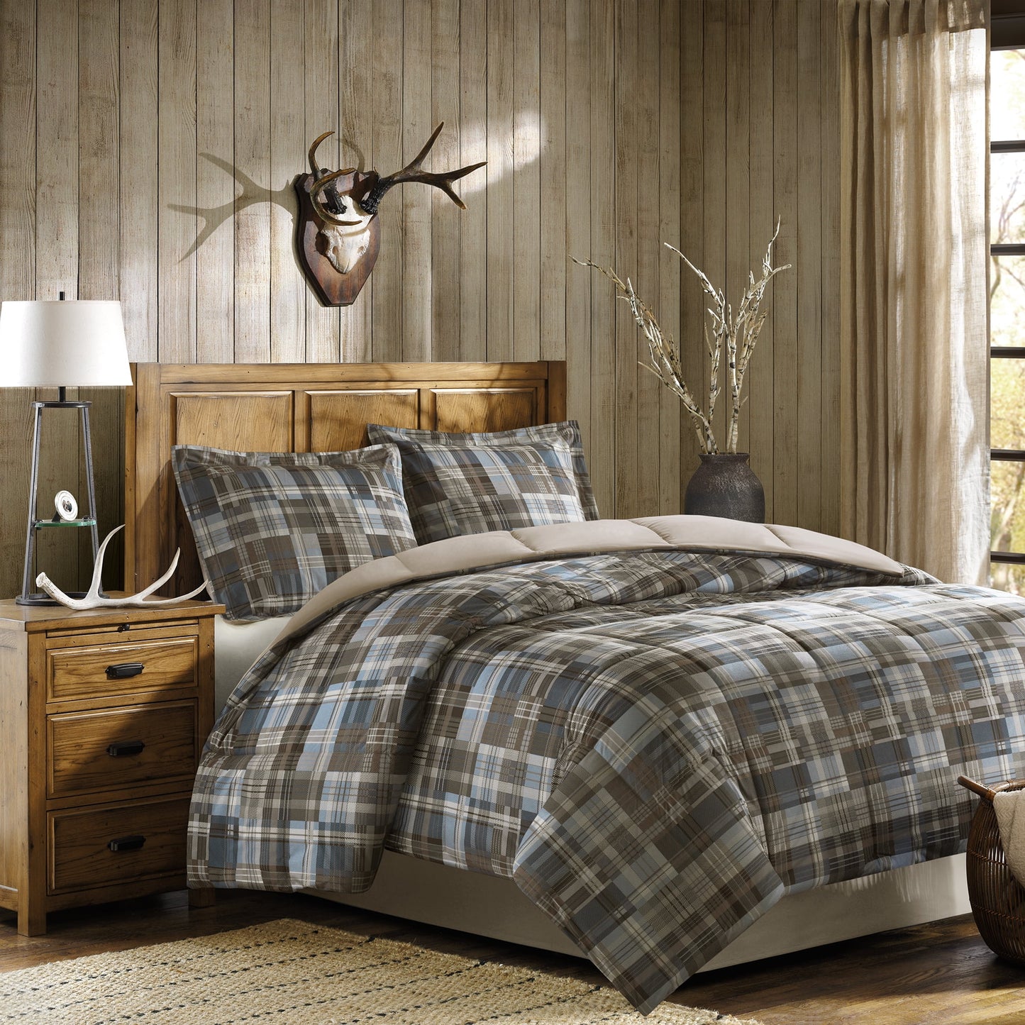 White River Down Alternative Comforter Mini Set, Multi