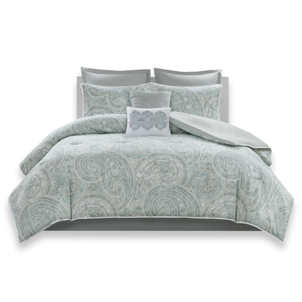 Paisley Printed Comforter Set