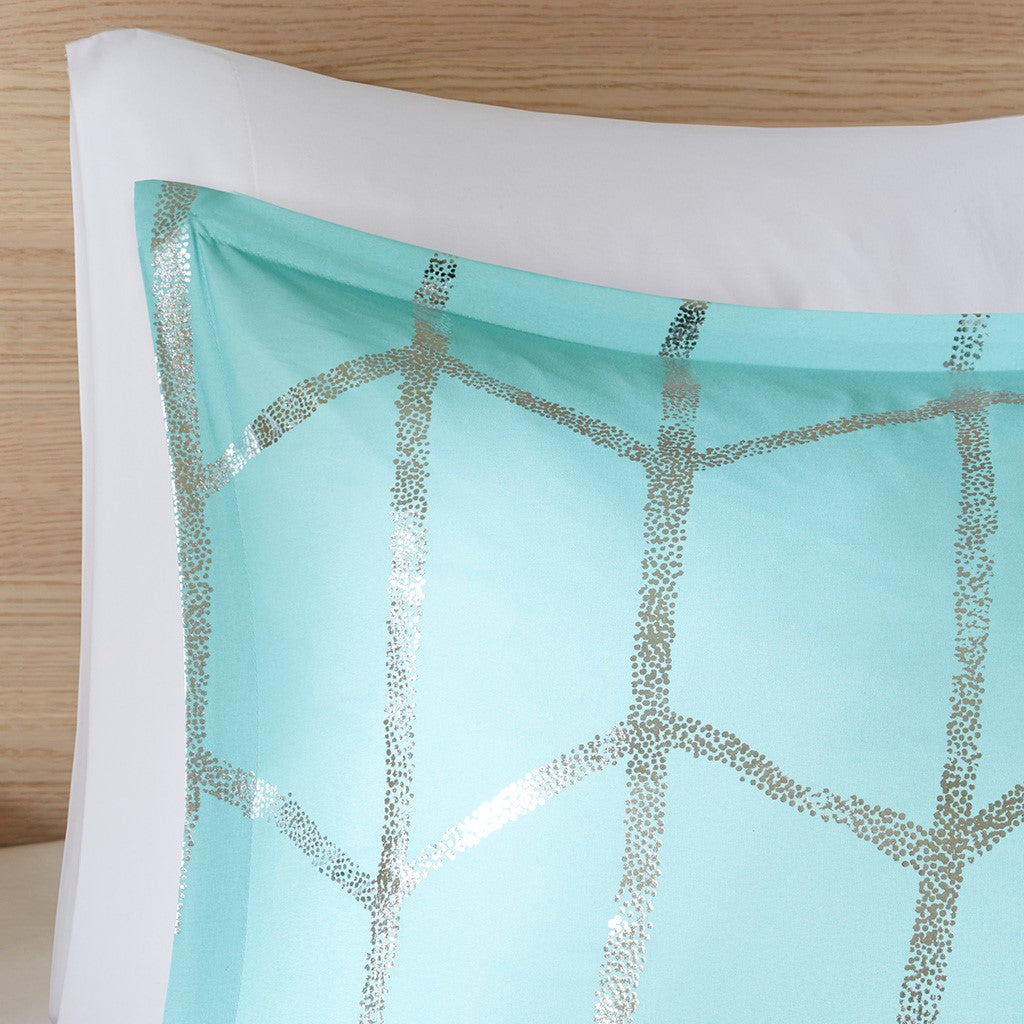 Metallic Printed Comforter Set