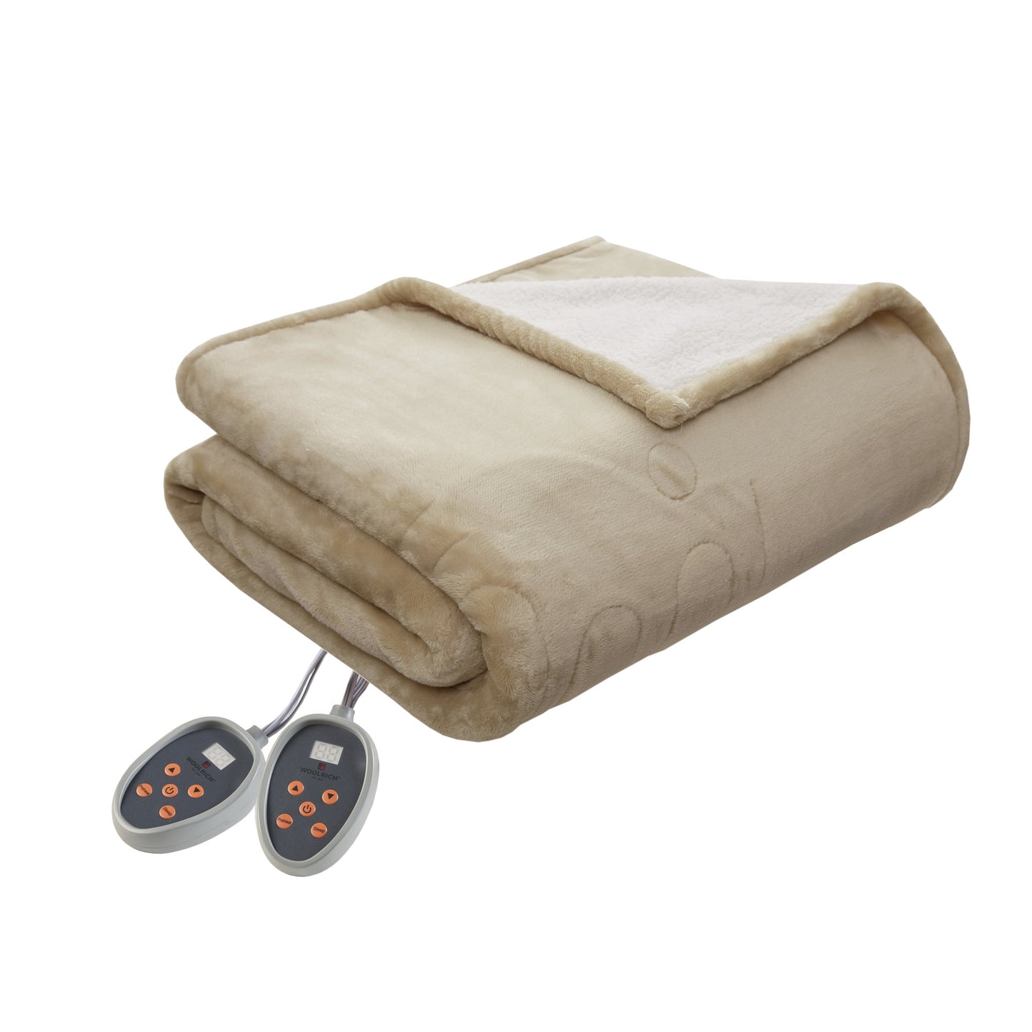 Heated Plush to Berber Blanket