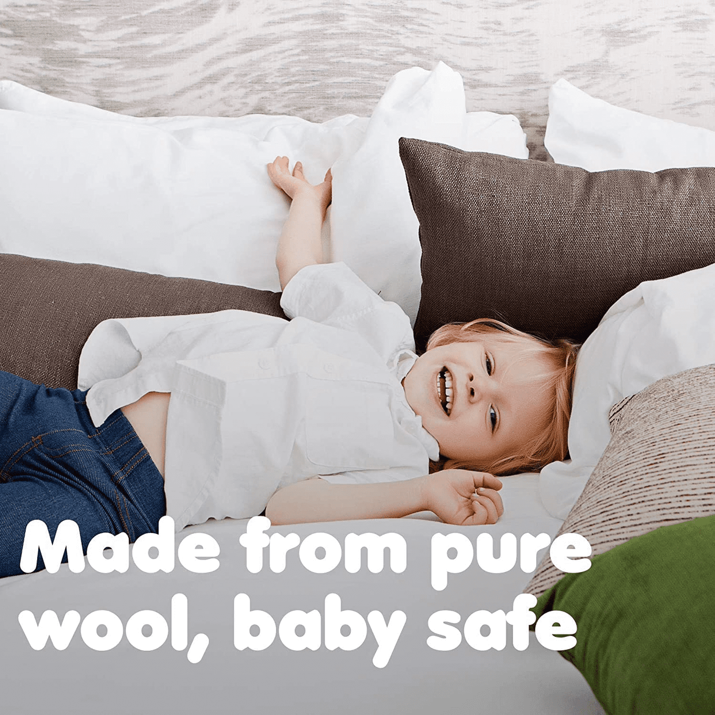 6-Pack Reusable Wool Dryer Balls
